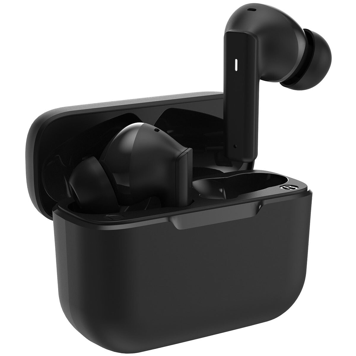 Akashi Ecouteurs Premium à Reduction de Bruit ANC + ENC Sans Fil Bluetooth Noir - Image 1