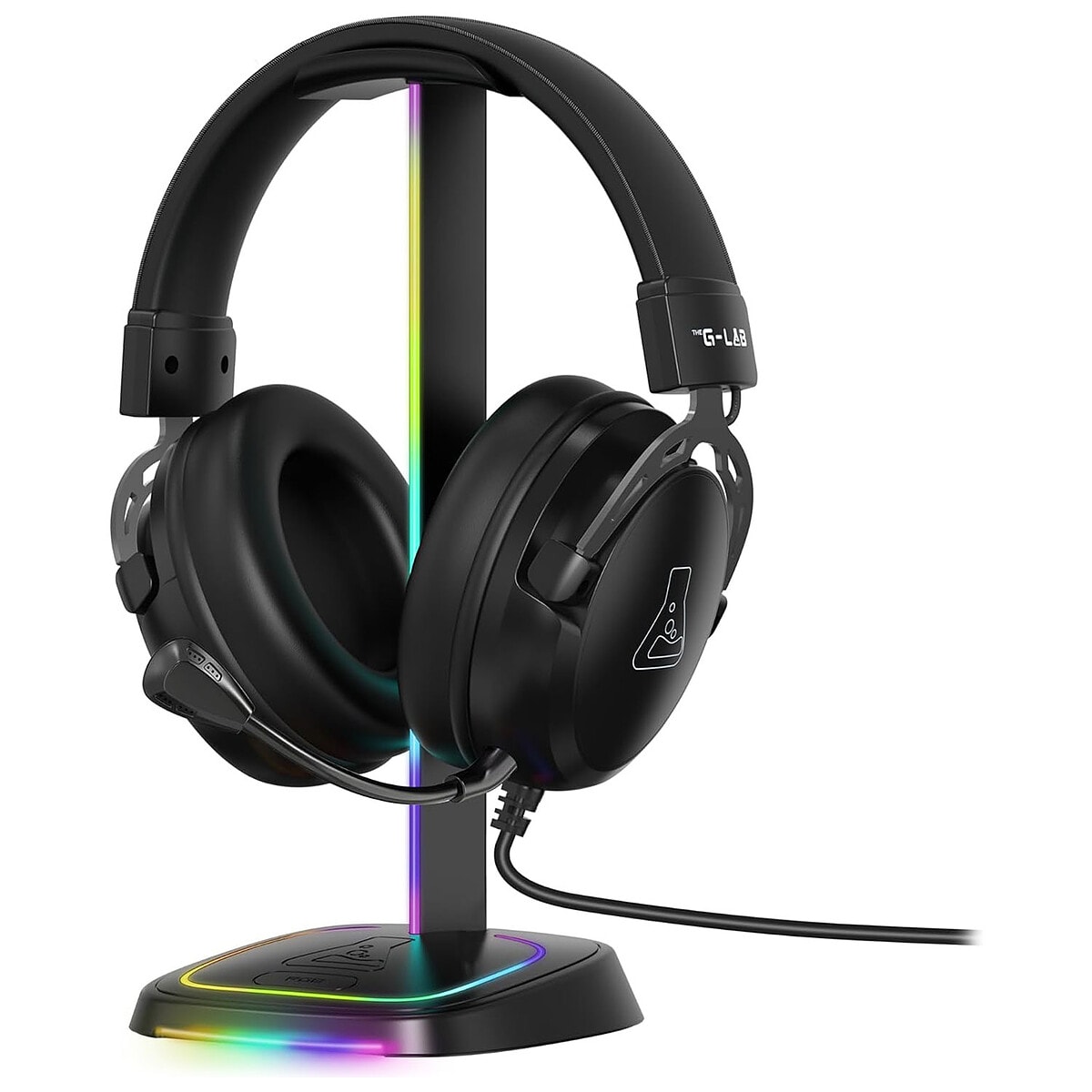 The G-Lab K-Stand Neon RGB (Noir) - Image 1