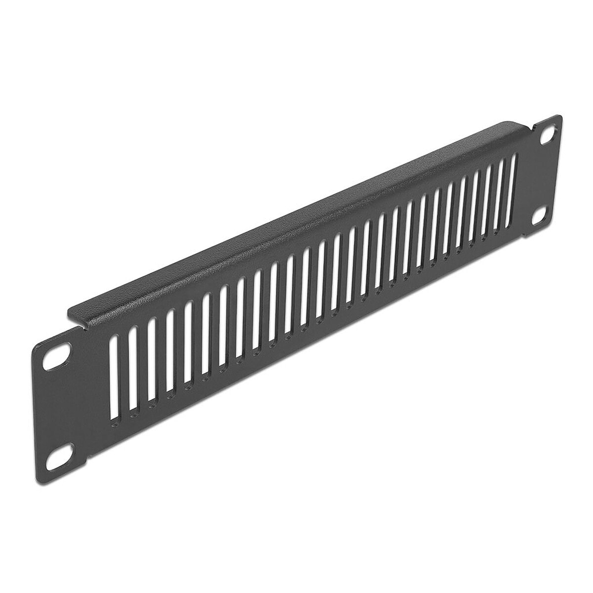 DeLock Panneau avec ventilations verticales 1U pour armoire réseau 10" - Image 1