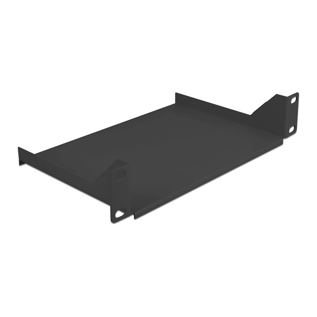 DeLock Etagère 1U pour armoire réseau 10" - Image 1
