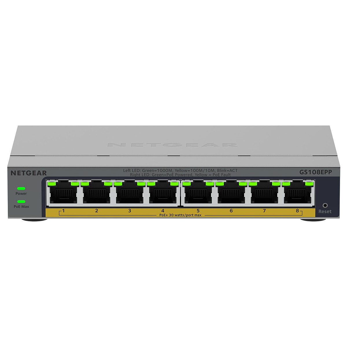 Netgear Easy Smart GS108EPP - Image 1