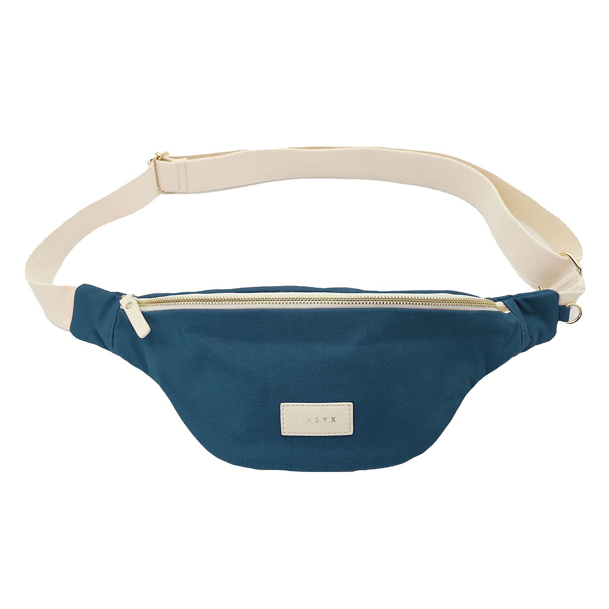 Casyx Banane Coton Bio Bleu Paon - Image 1