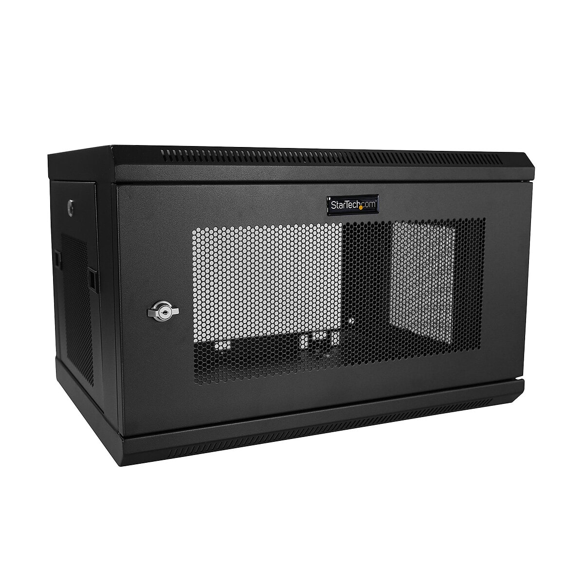 StarTech.com Armoire serveur murale 6U à 2 montants avec étagère 1U - Image 1