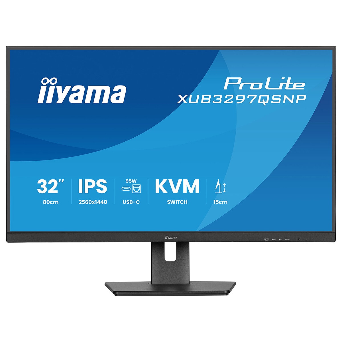 iiyama 32" LED - ProLite XUB3297QSNP-B1 - Image 1