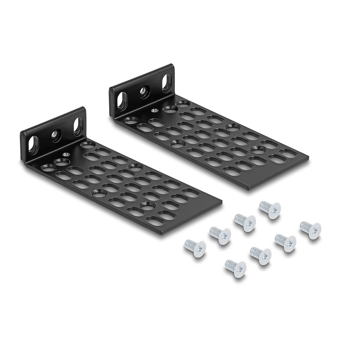 DeLock Rack de montage pour armoire réseau 10" ou 19" - Image 1