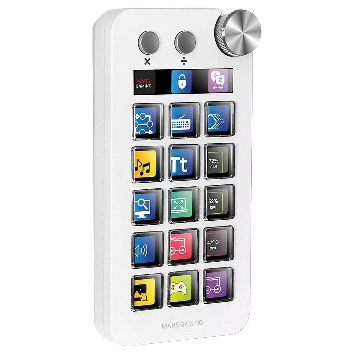 Mars Gaming MSD-NEO (Blanc) - Image 1