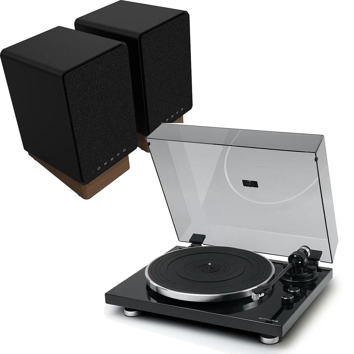 Onkyo GX-30ARC Noir + Muse MT-109 BTO Noir - Image 1