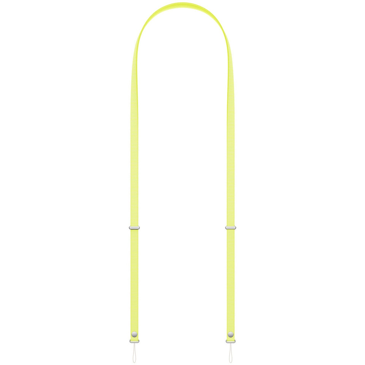 Apple Crossbody Strap Jaune Fluo - Image 1