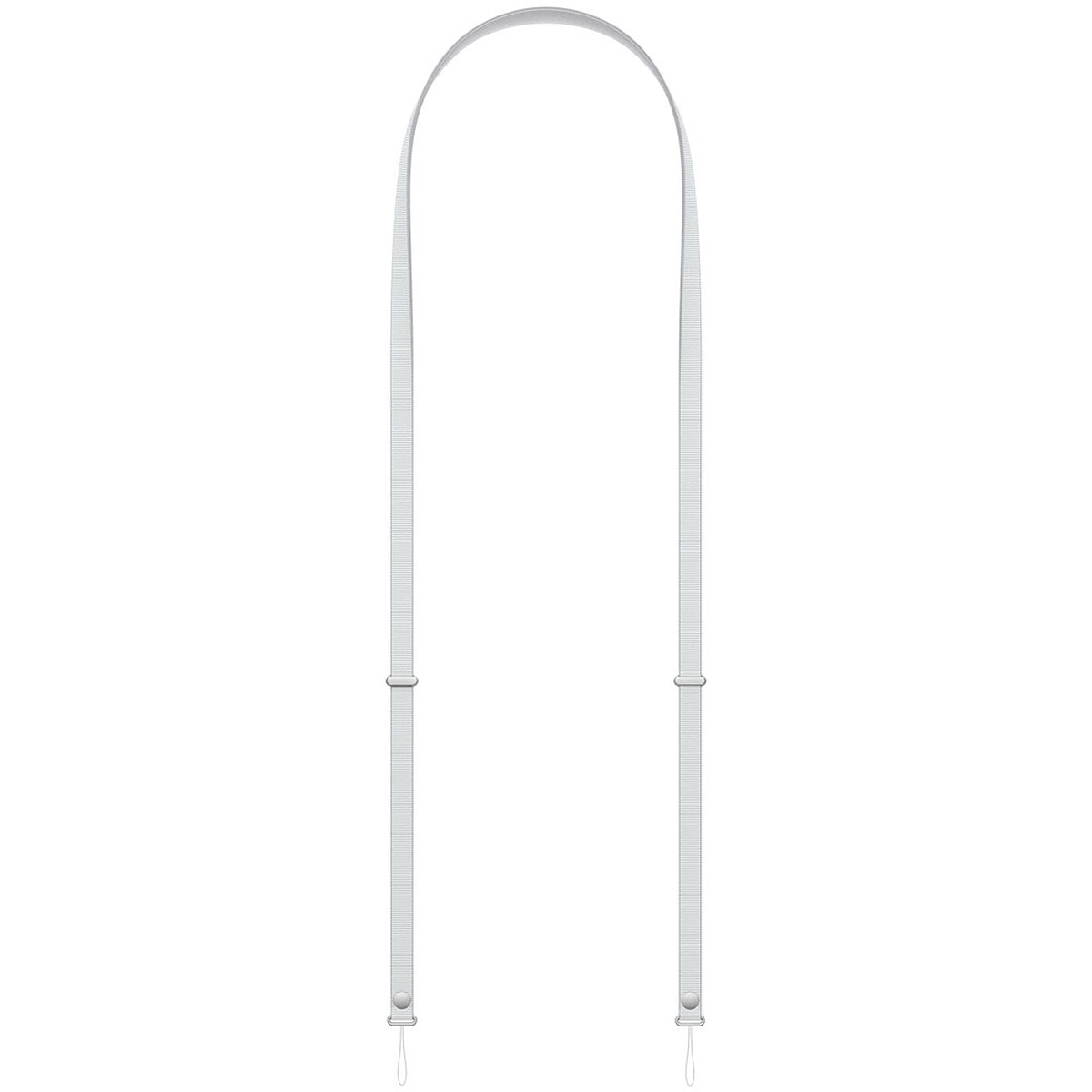 Apple Crossbody Strap Gris Clair - Image 1
