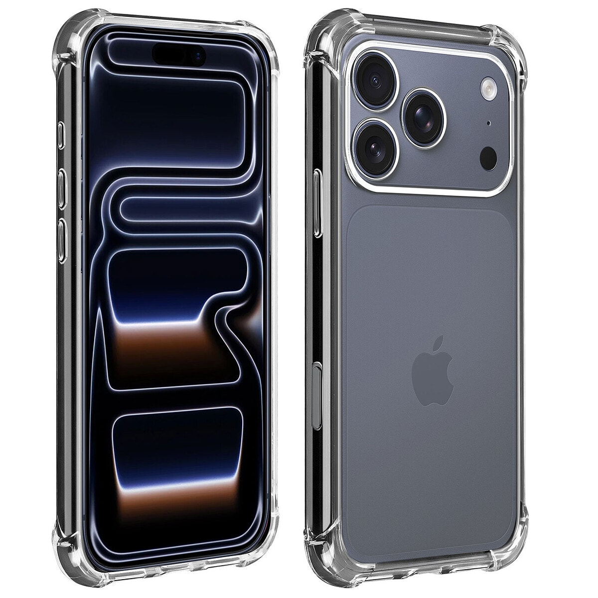 Akashi Coque TPU Angles Renforcés Apple iPhone 17 Pro - Image 1