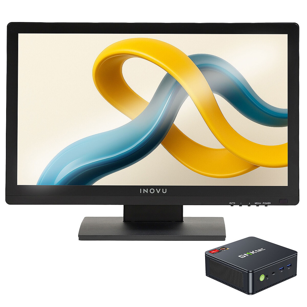 Mini PC Workstation R7-7730U 16/1024 23.8" Tactile W11P - Image 1