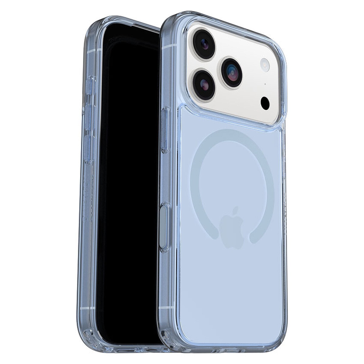 OtterBox Symmetry Series Clear MagSafe Blue Bliss Clear iPhone 17 Pro - Image 1