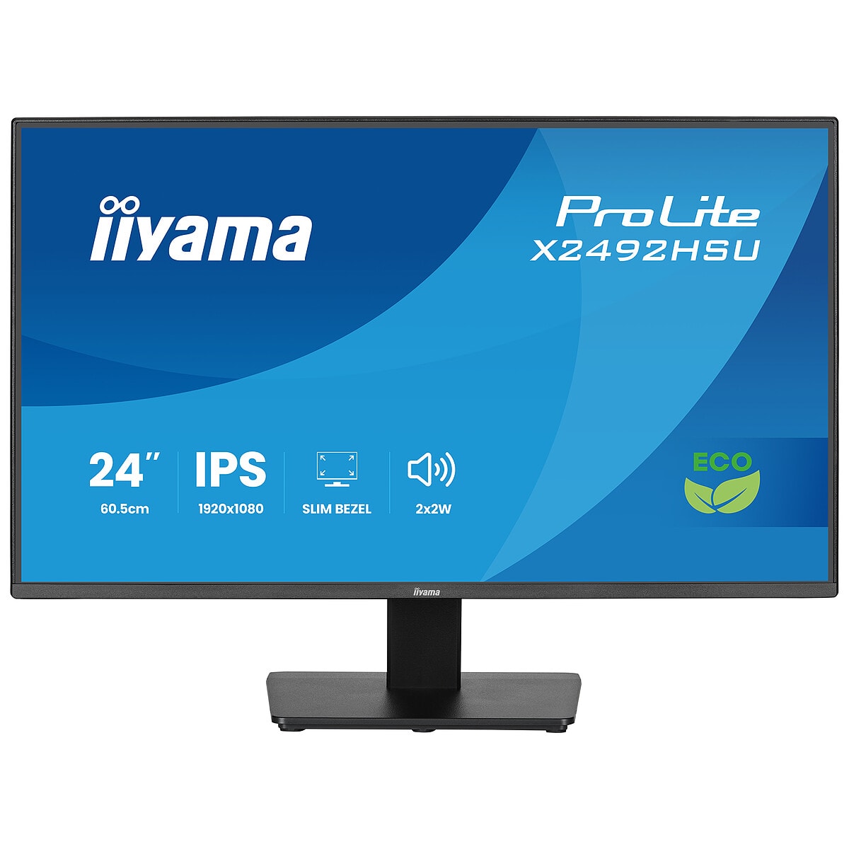 iiyama 23.8" LED - ProLite X2492HSU-B1 - Image 1