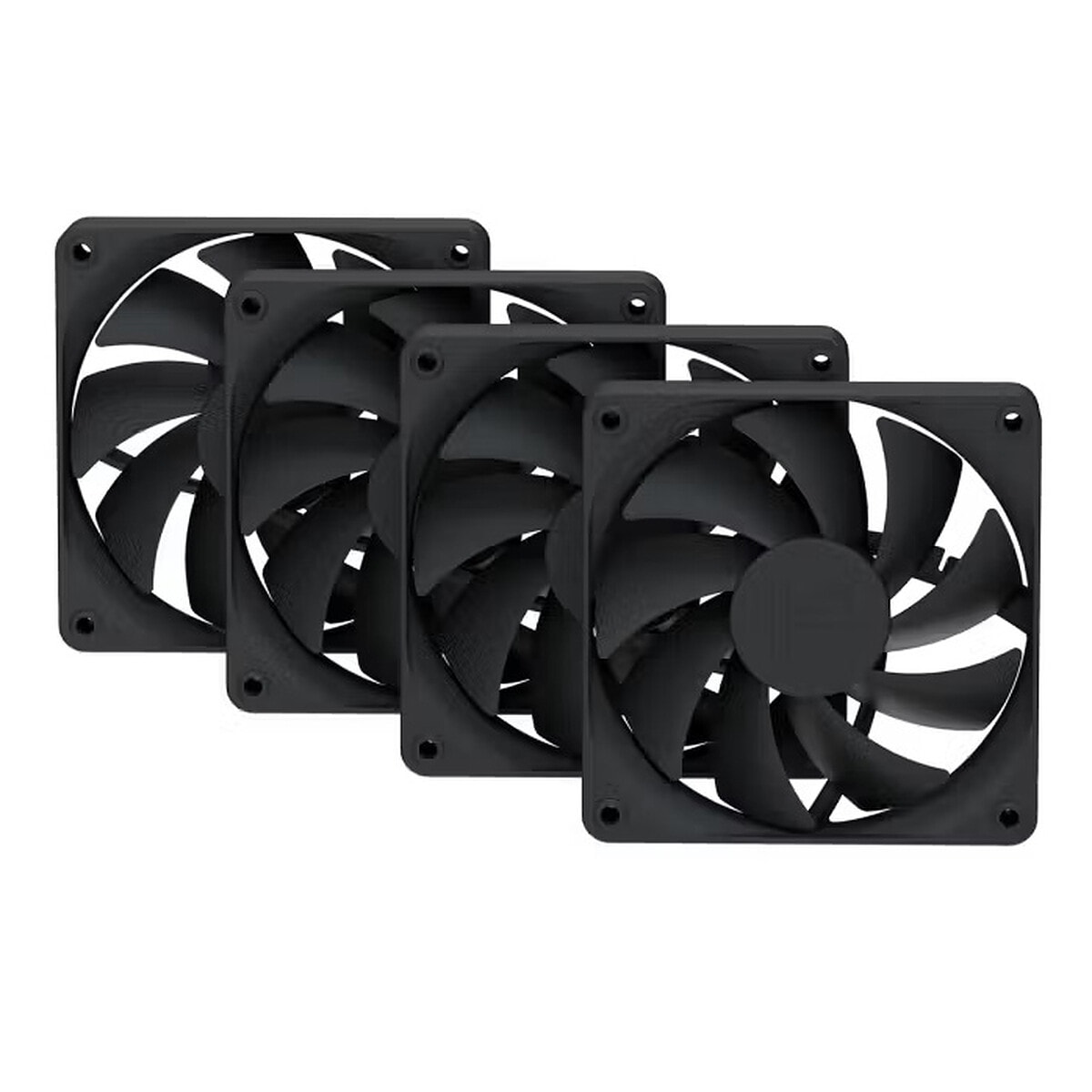 Hyte FA12 Noir Pack de 4 - Image 1