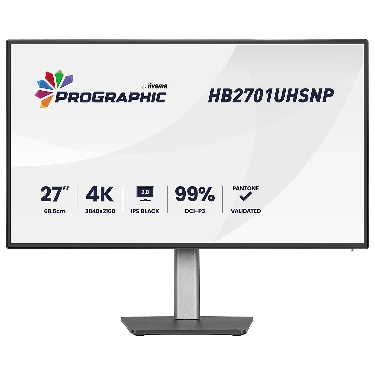 iiyama 27" LED - ProGraphic HB2701UHSNP-B1 - Image 1