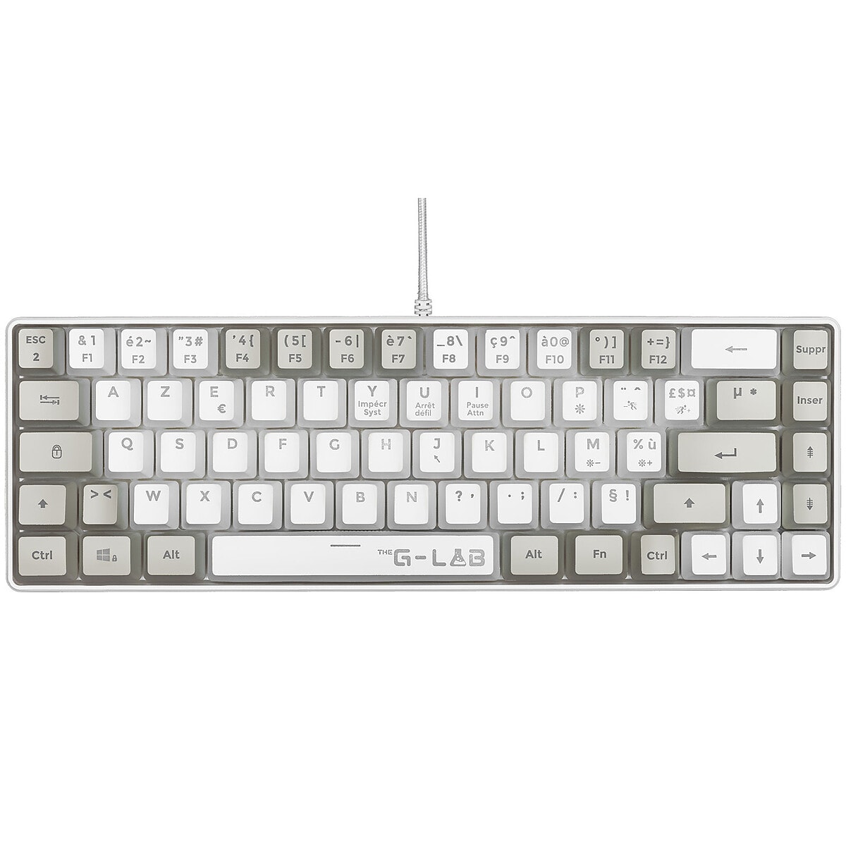The G-Lab Keyz Hydrogen (Blanc/Gris) - Image 1