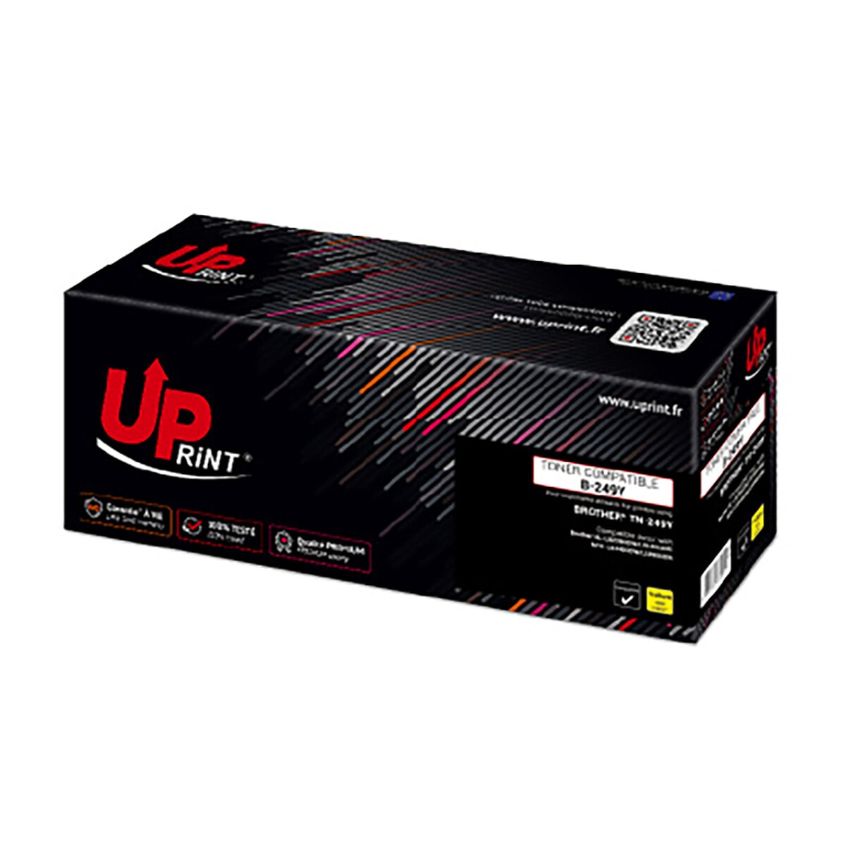 UPrint Toner compatible Brother TN-249Y (Jaune) - Image 1