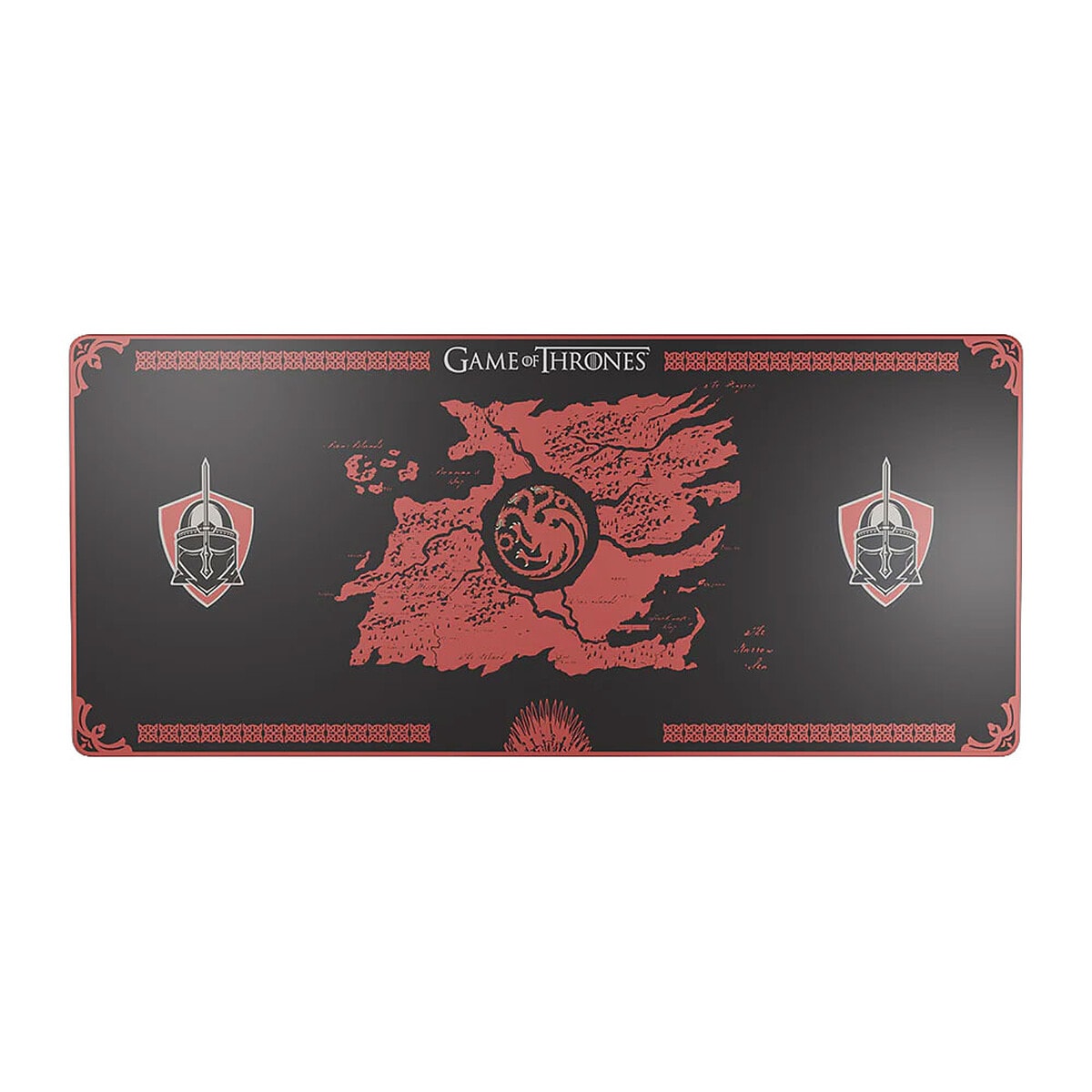Lexip X Warner Game of Thrones Mousepad (Targaryen/Noir) - Image 1