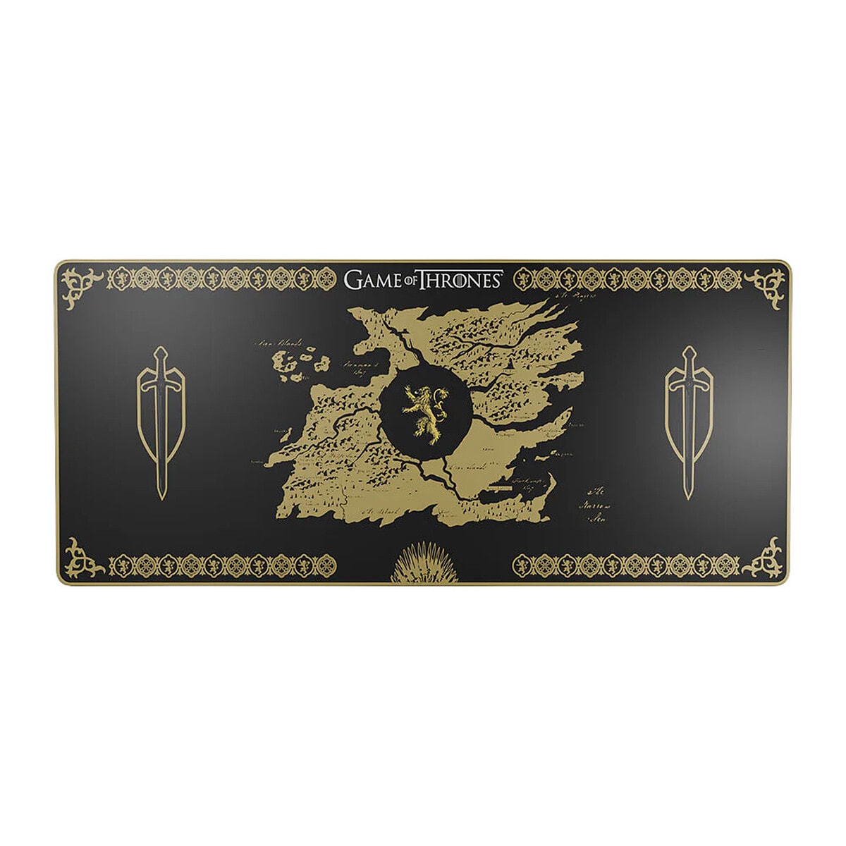 Lexip X Warner Game of Thrones Mousepad (Lannister/Noir) - Image 1