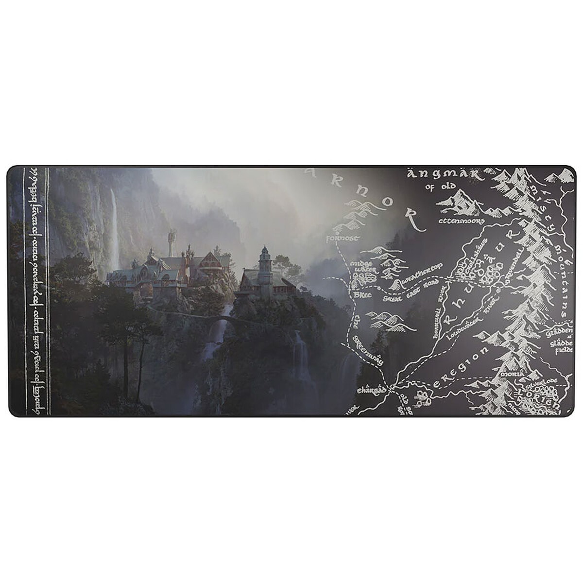 Lexip X Warner The Lord of the Rings Mousepad (Fondcombe) - Image 1