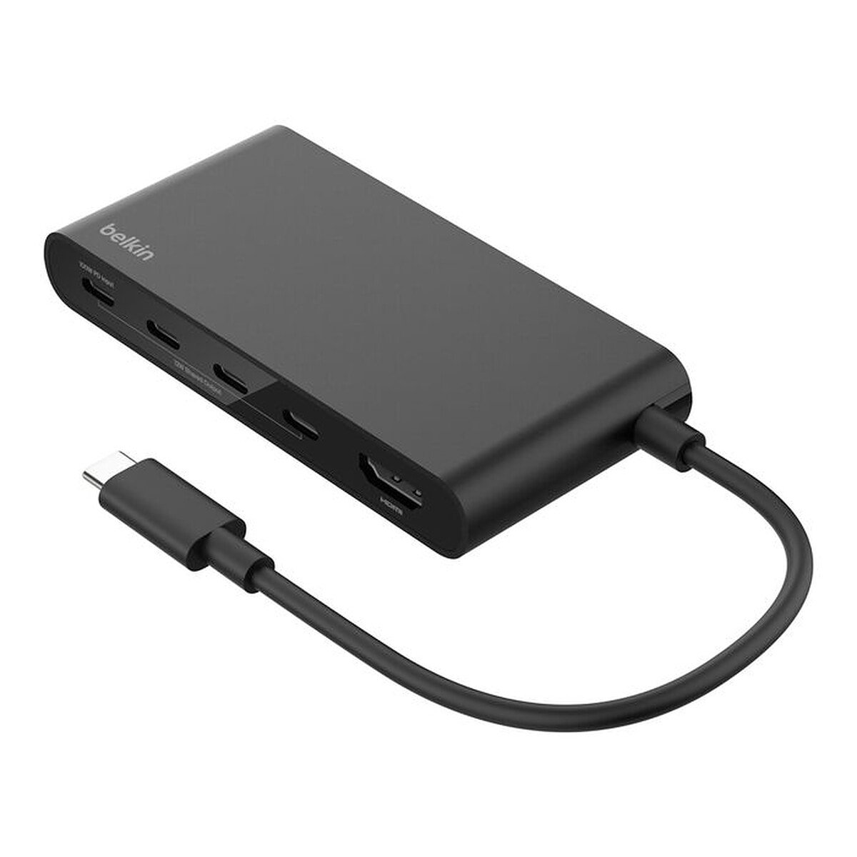Belkin Hub USB-C avec 1 x HDMI, 4 x USB-C - 100 W Passtrhough - Image 1