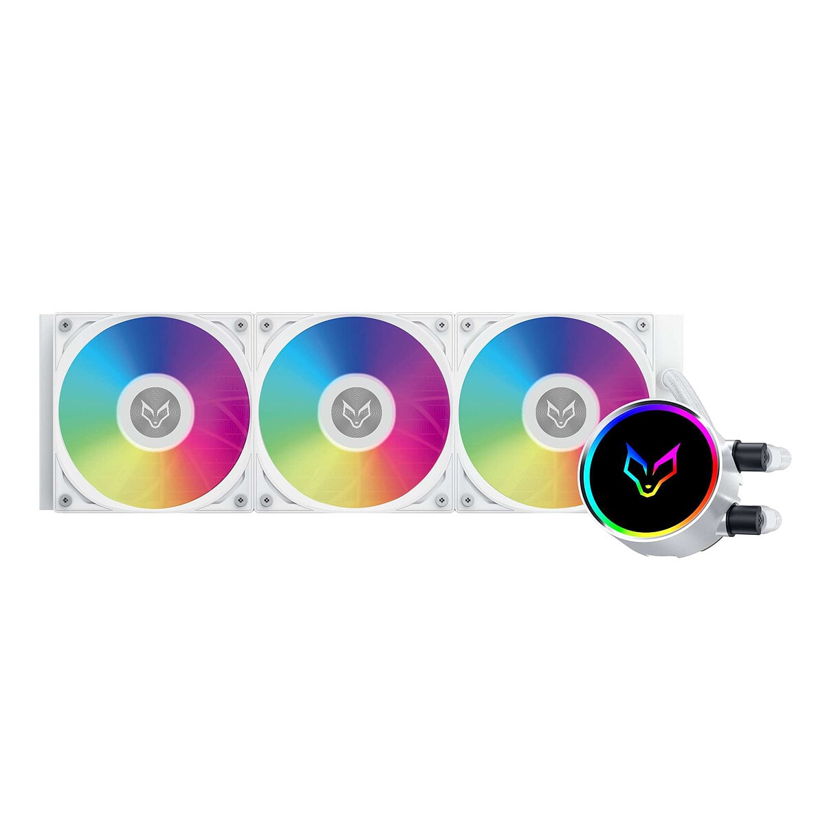 Fox Spirit Lightflow GX360 ARGB Blanc - Image 1