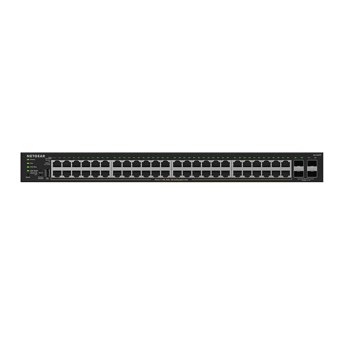 Netgear Smart Switch S350 GS348TP - Image 1