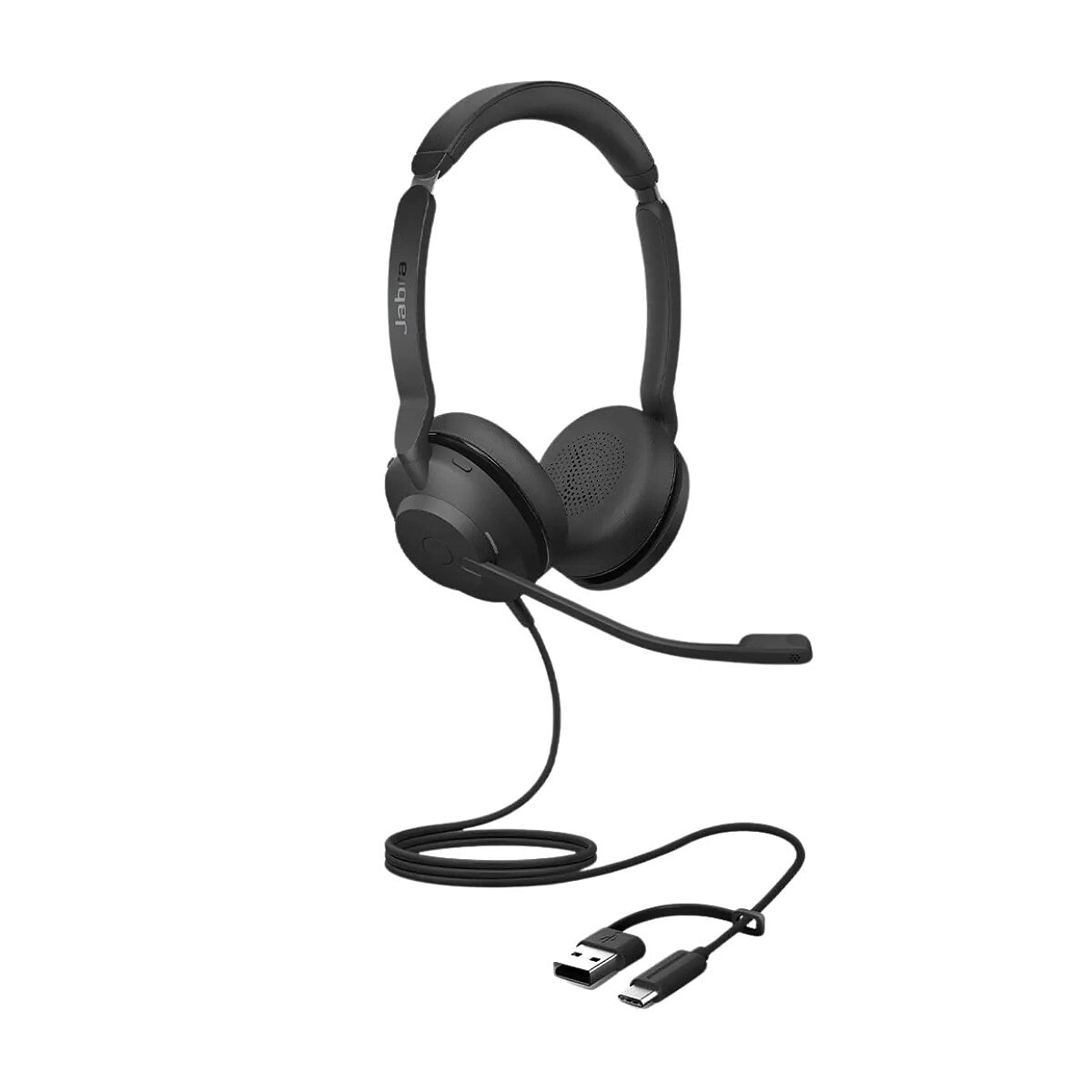 Jabra Evolve2 30 SE USB-A / USB-C UC Stéréo Noir - Image 1