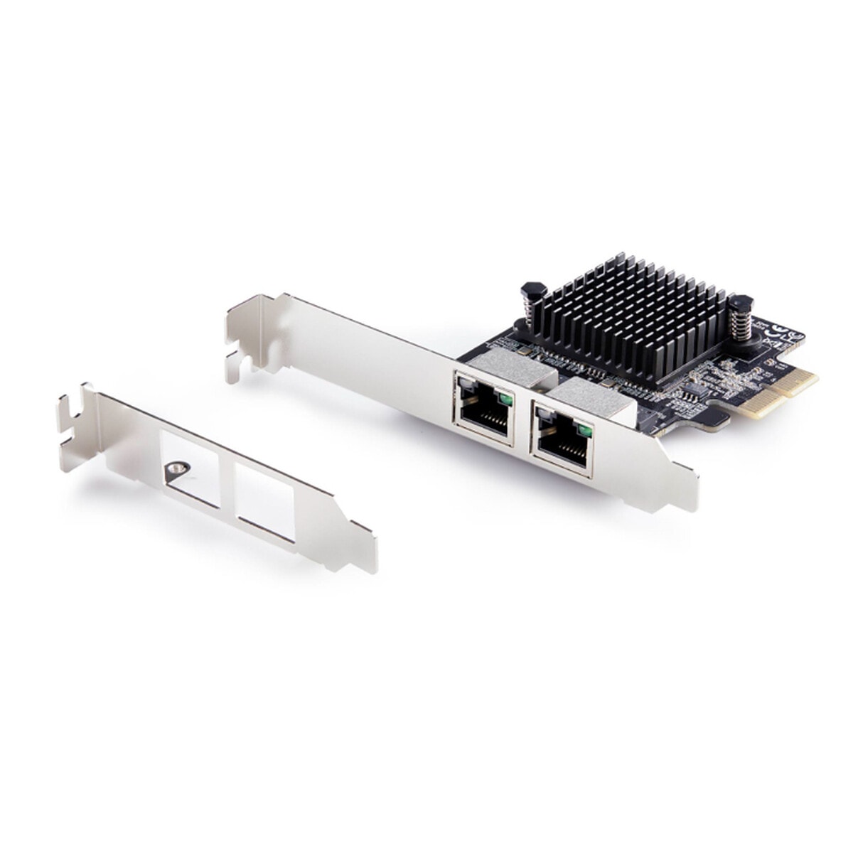 StarTech.com Carte réseau PCI Express à 2 ports RJ45 Ethernet 5 GbE - Image 1