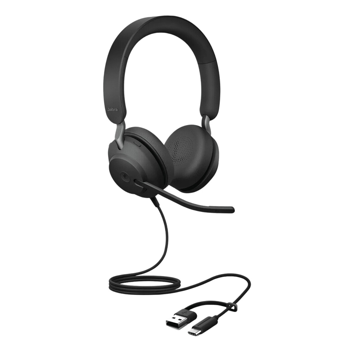 Jabra Evolve2 40 SE USB-C/A MS Stéréo Noir - Image 1