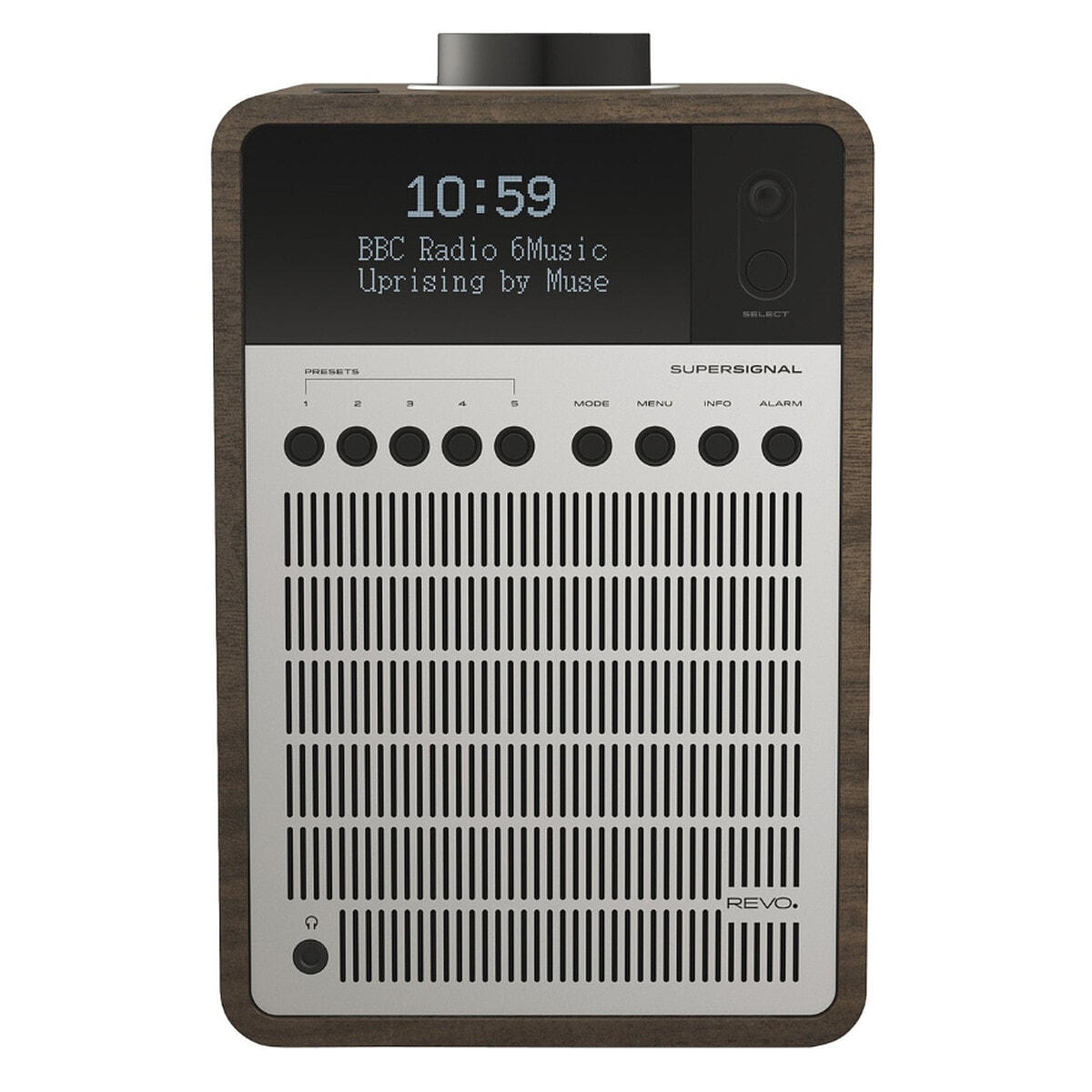 Revo SuperSignal Noyer/Argent - Image 1