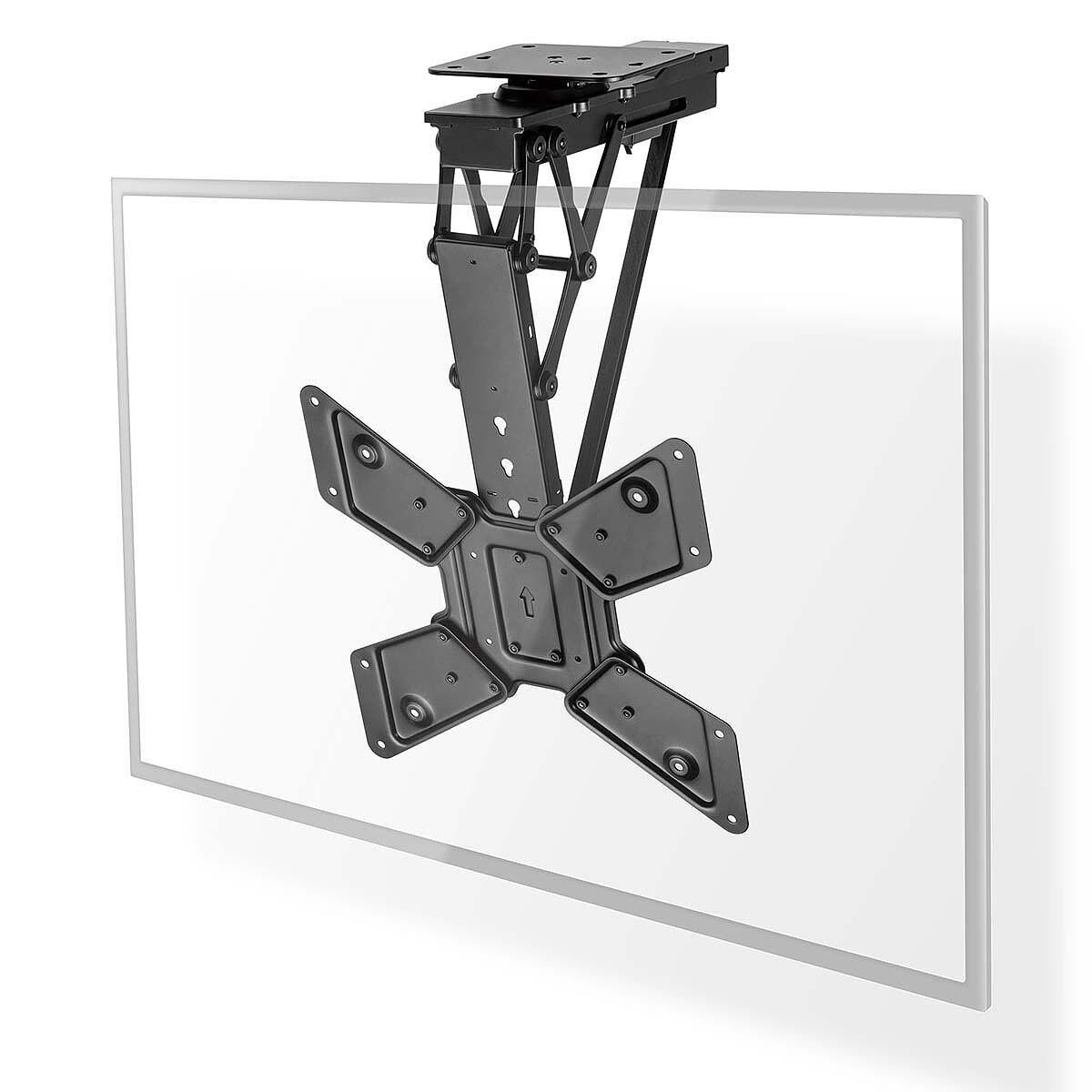 Nedis Support de plafond motorisé Wi-Fi pour TV 23-65" - Image 1