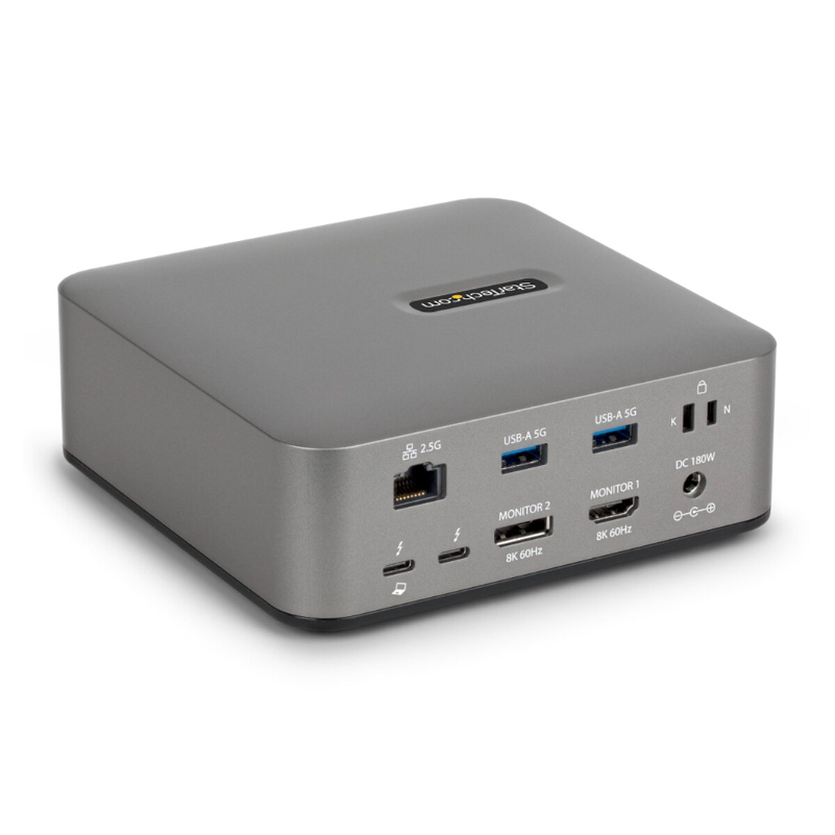 StarTech.com Station d'accueil Thunderbolt 5/USB-C double affichage 8K 60 Hz avec Power Delivery 140 W - Image 1