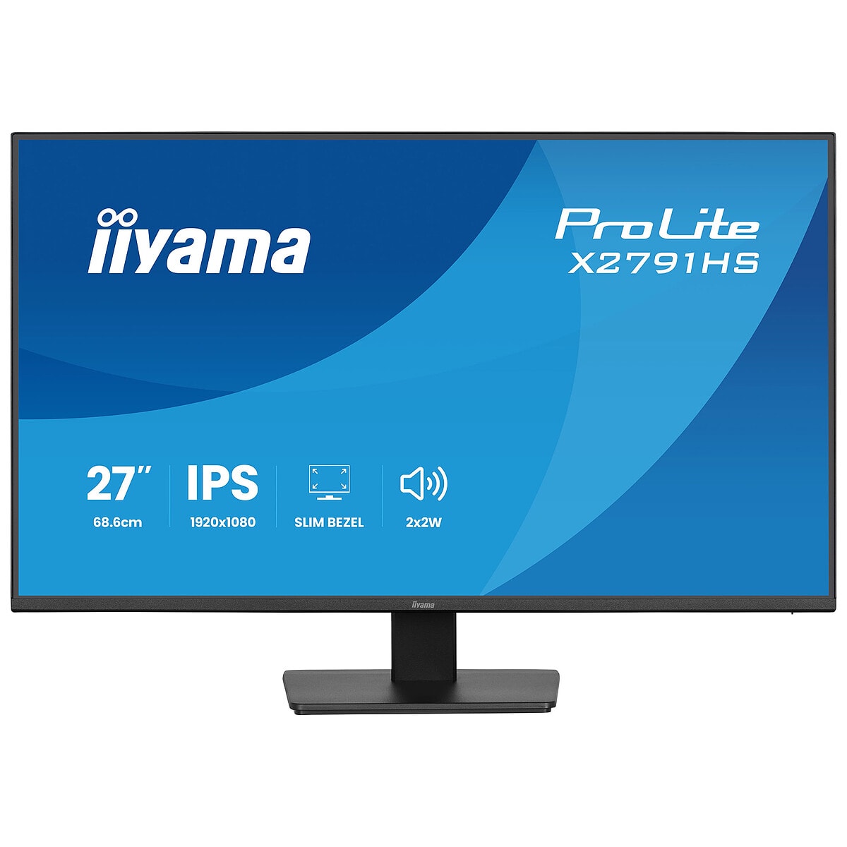 iiyama 27" LED - ProLite X2791HS-B1 - Image 1