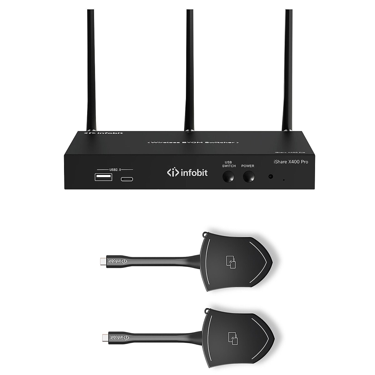 Infobit iShare X400 Pro + iShare CX USB-C (x2) - Image 1