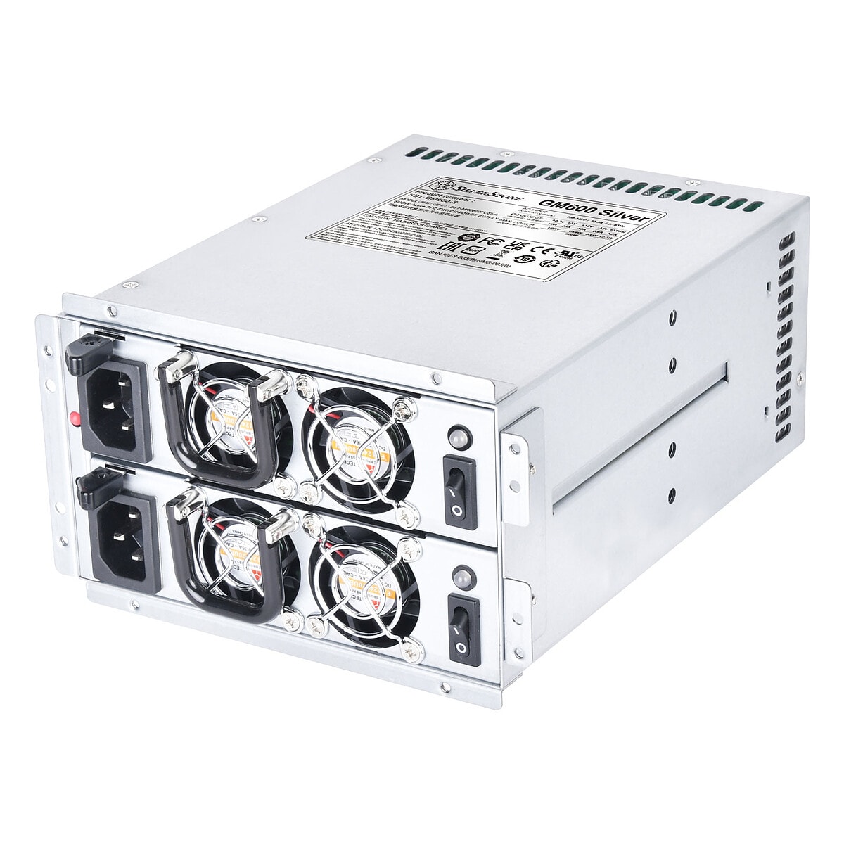 SilverStone GM600-S Silver - Image 1