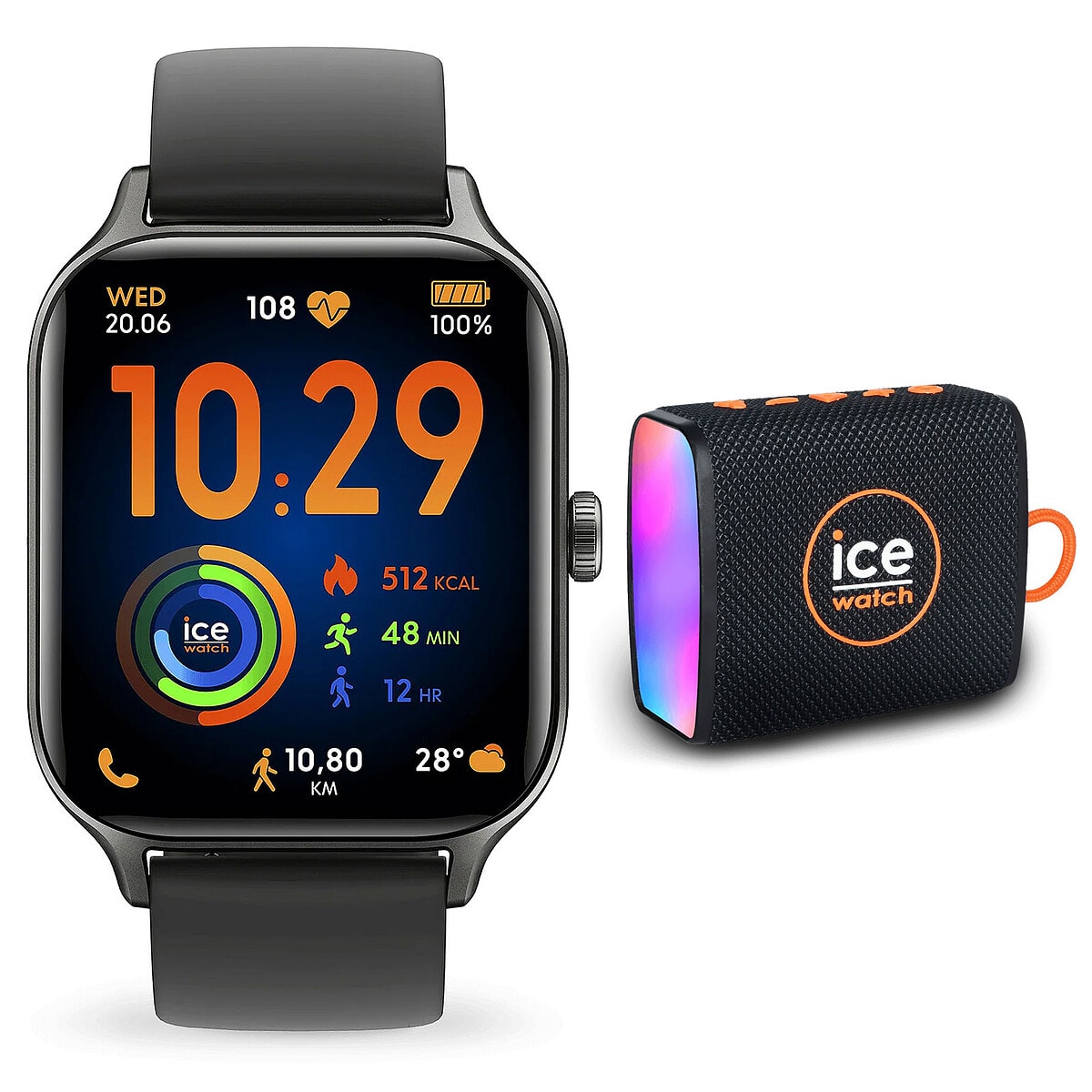 Ice Watch Ice Fit RT 3.0 Noir + Ice Music 2.0 OFFERTE ! - Image 1