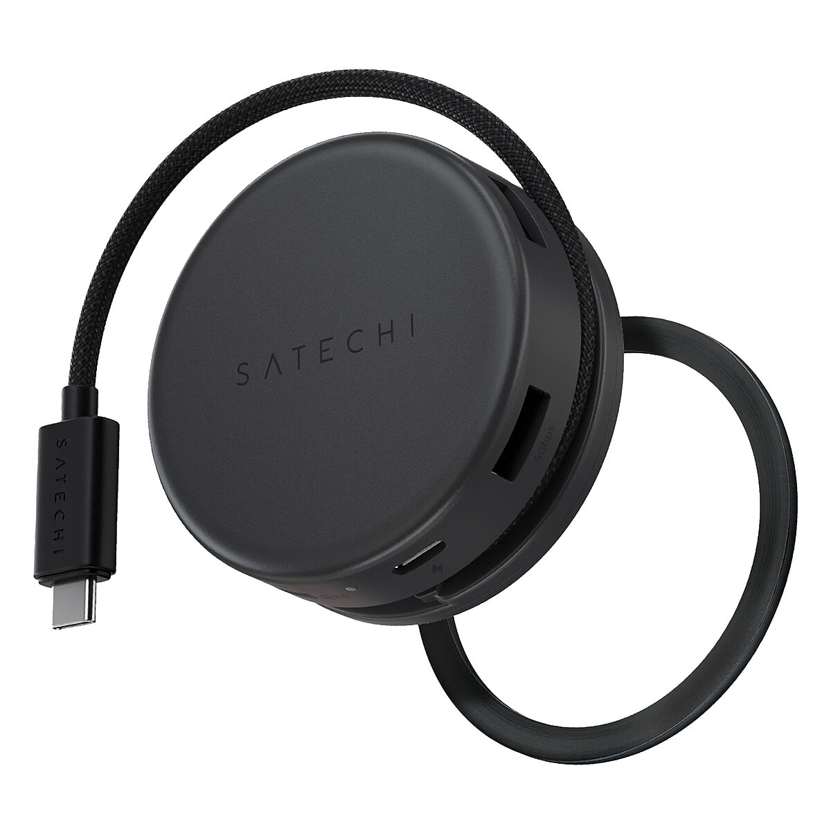 SATECHI OntheGo Multiport 7-en-1 (Noir) - Image 1