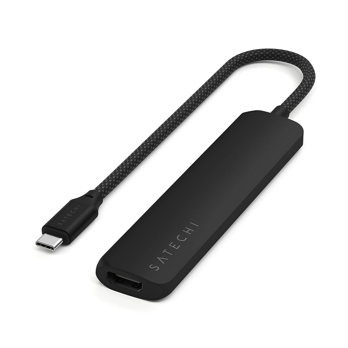 SATECHI Multiports USB-C Slim 6-en-1 (Noir) - Image 1