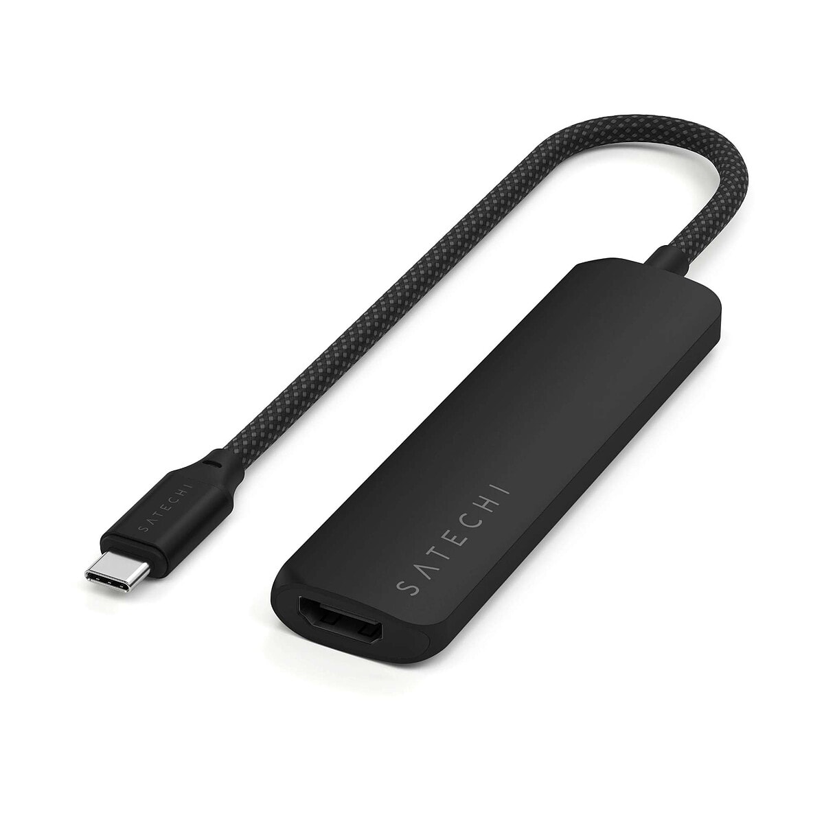 SATECHI Multiports USB-C Slim 4-en-1 4K (Noir) - Image 1