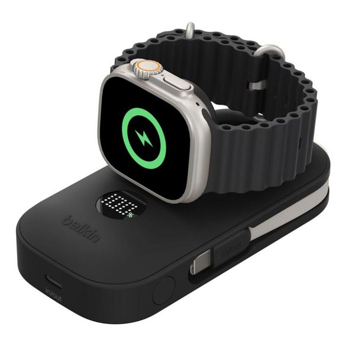 Belkin BoostCharge Pro Batterie externe 10K (Noir) - Image 1