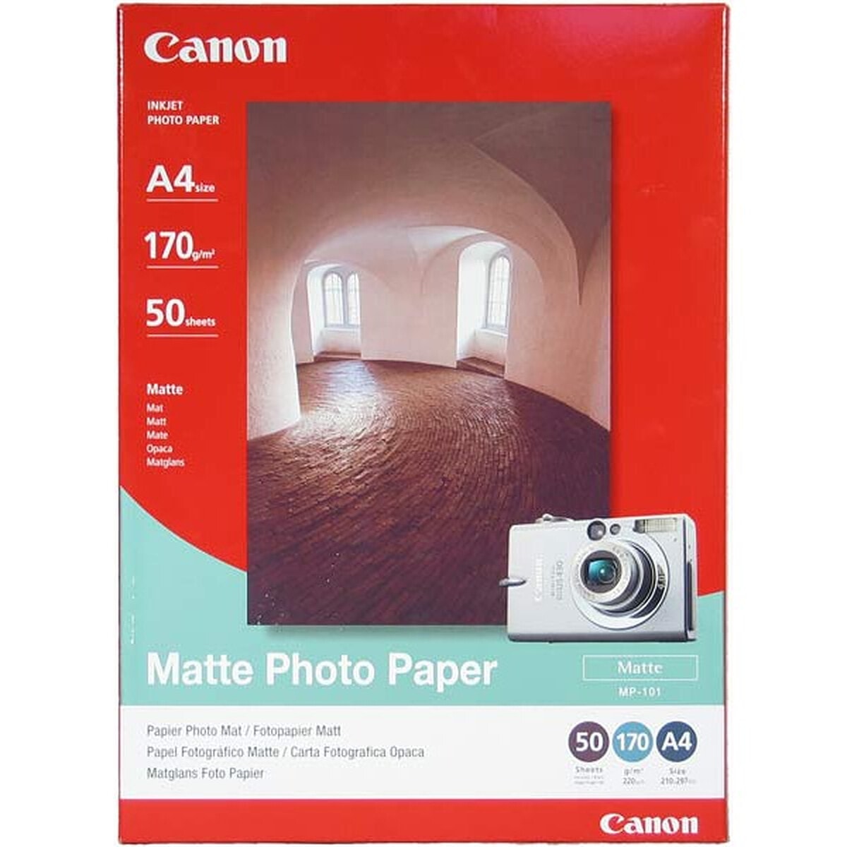 Canon MP-101 - Papier photo mat (A4 50 feuilles) - Image 1