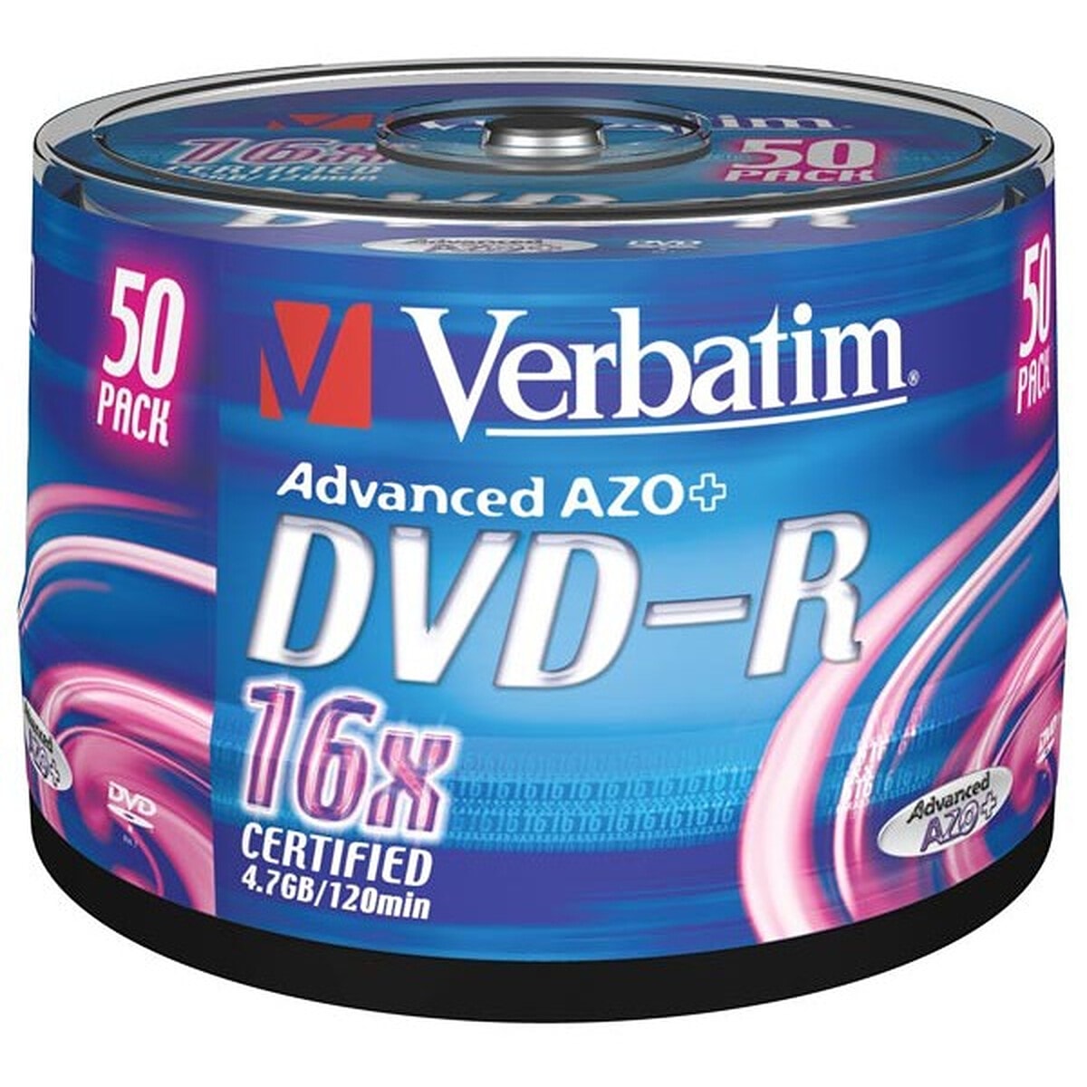 Verbatim DVD-R 4.7 Go 16x (par 50, spindle) - Image 1