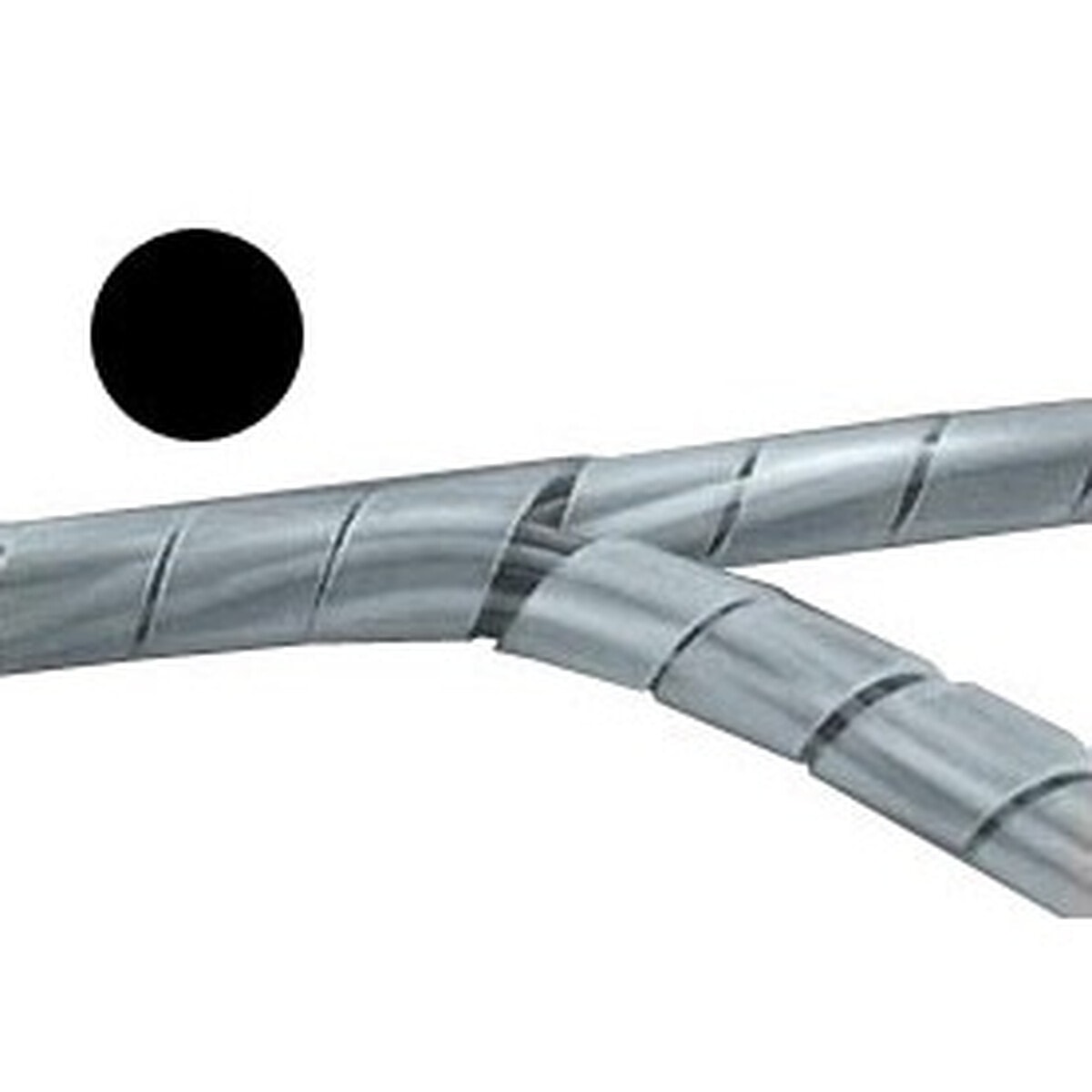 Gaine de rangement pour câbles - diamètre 100 mm max. - longueur 10 m (coloris noir) - Image 1