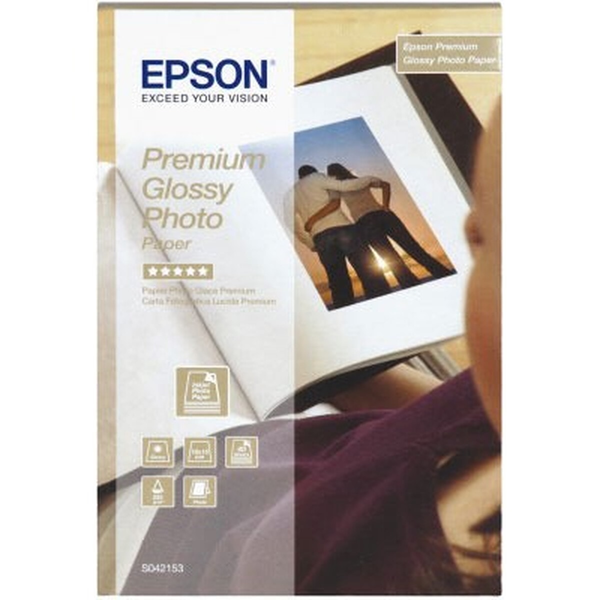 Epson Papier glacé qualité photo Premium 10 x 15 cm - Image 1