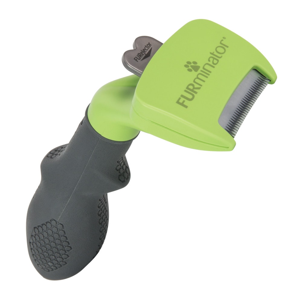 Cepillo FURminator deShedding escarpidor para perros - S: Perros pequeños - Pelo largo - Image 1