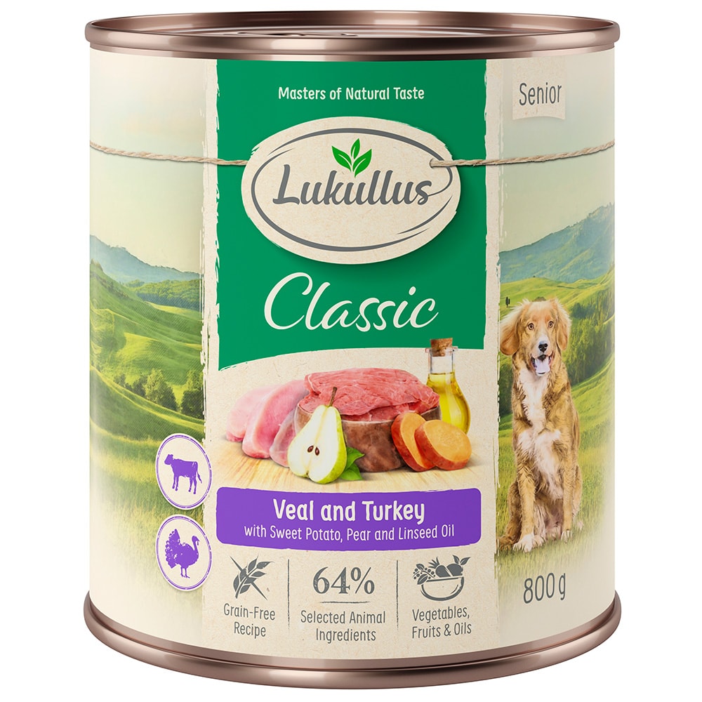 Lukullus Senior - 12 x 800 g - Pack ahorro - Image 1