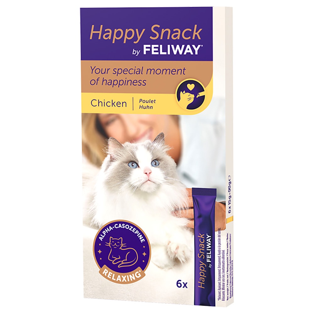 Feliway Happy Snack con Pollo - 30 palitos (aprox. 450 g) - Image 1