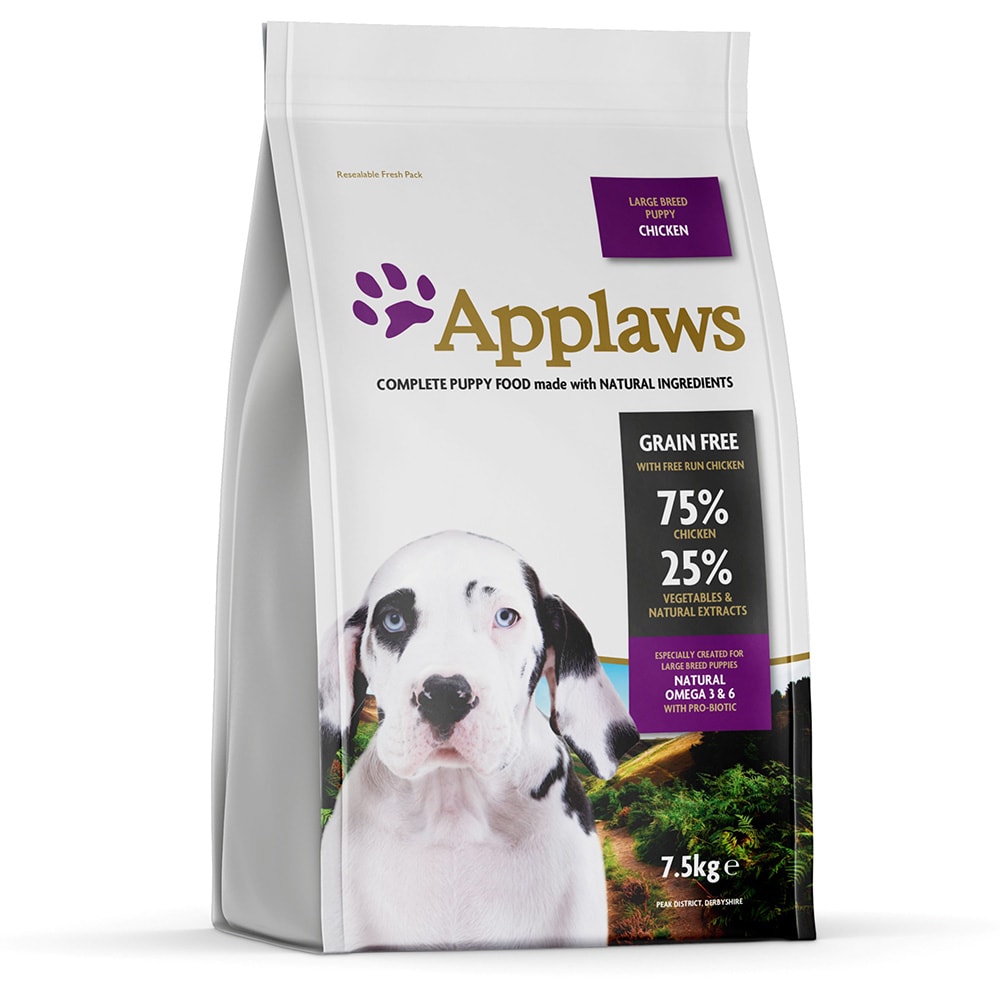 Applaws Puppy Pollo Razas Grandes - 7,5 kg - Image 1