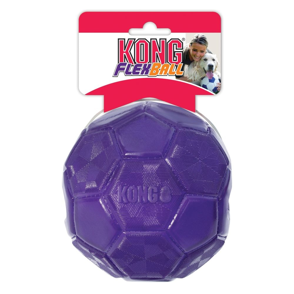 KONG Flexball pelota para perros - M/L: 15 cm de diámetro - Image 1